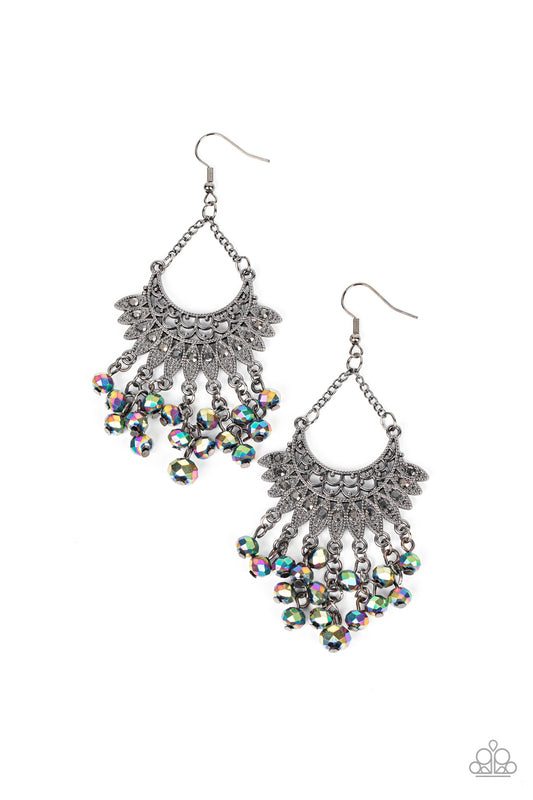 Paparazzi Earrings - Chromatic Cascade - Multi