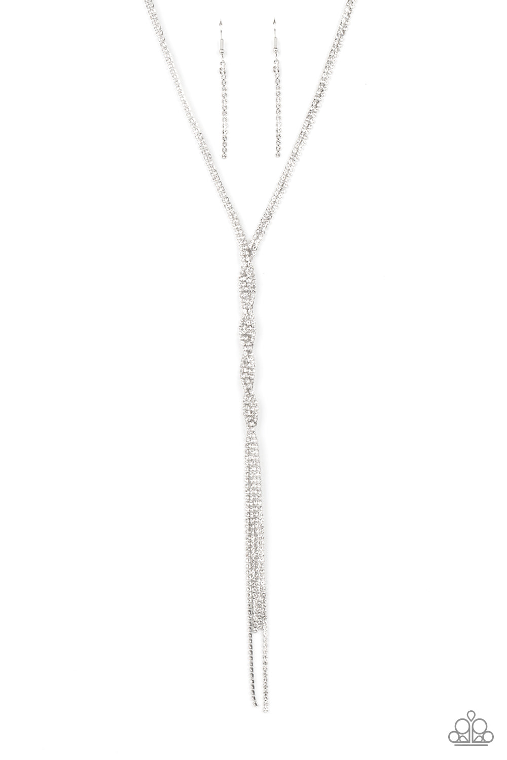 Paparazzi Necklaces - Impressively Icy - White