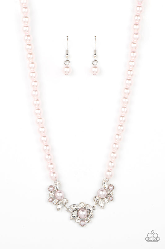 Paparazzi Necklaces - Royal Renditions - Pink