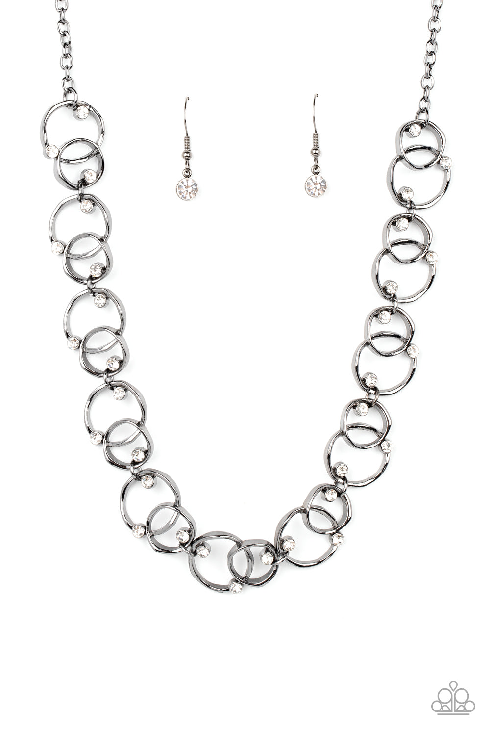 Paparazzi Necklaces - Center of My Universe - Black