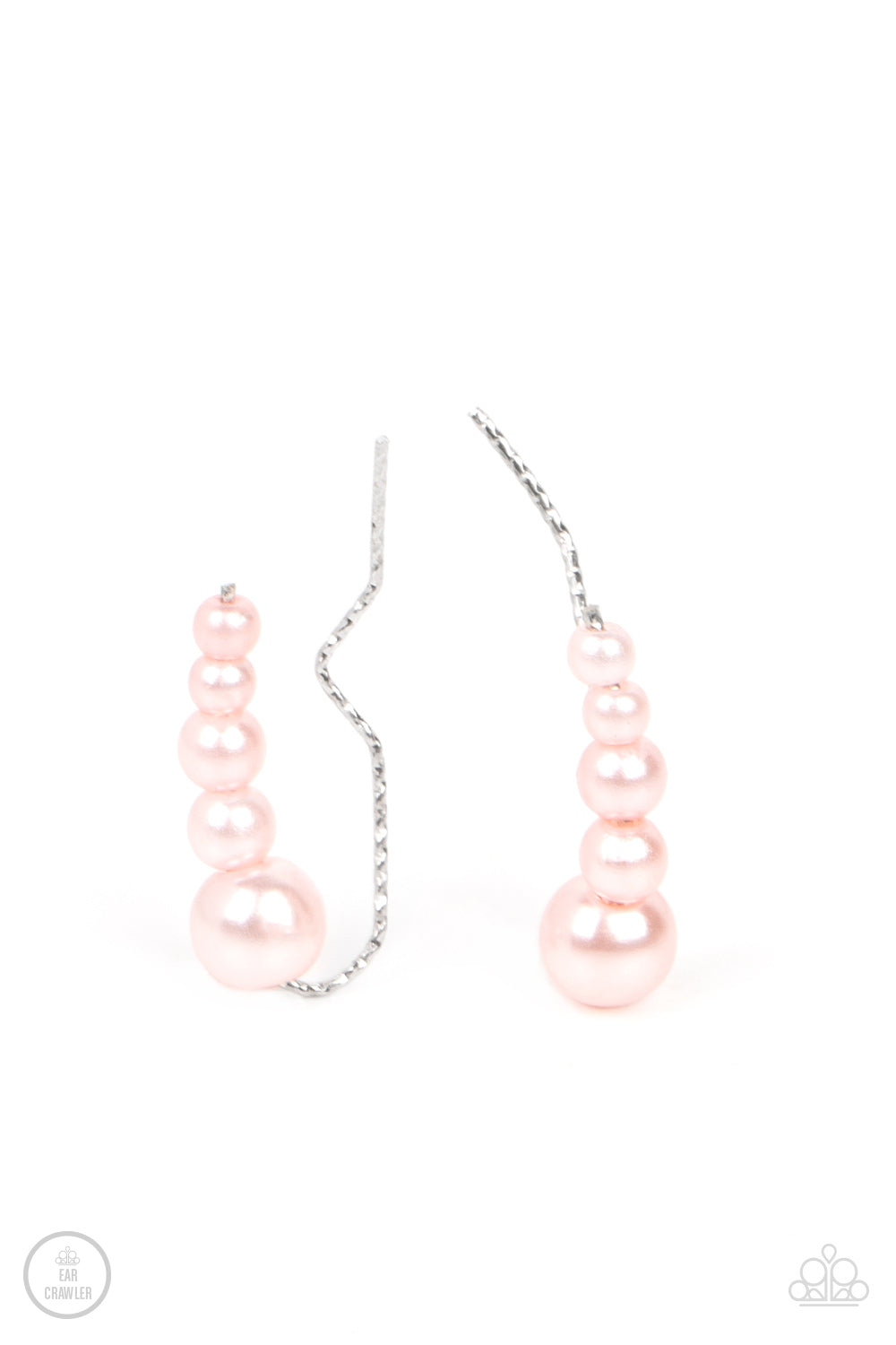 Paparazzi Earrings - Dropping into Divine - Pink