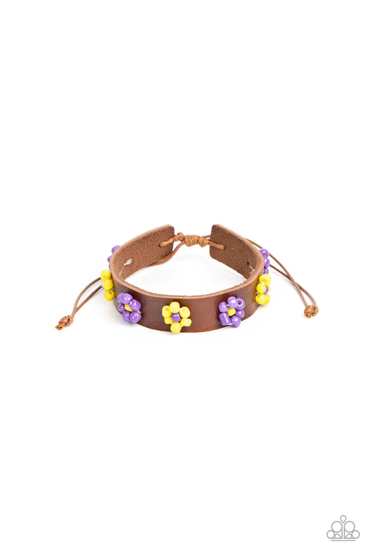 Paparazzi Urban Collection - Flowery Frontier - Purple - Pull Cord