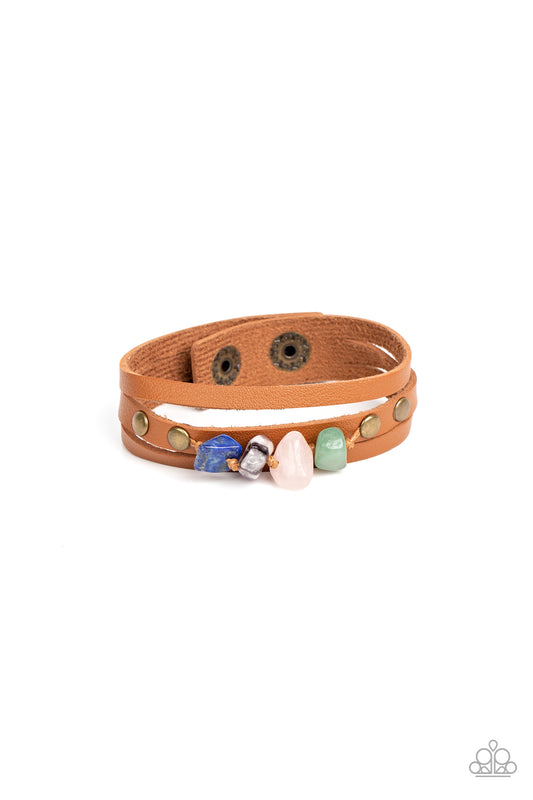 Paparazzi Urban Collection - Creek Cache - Brass