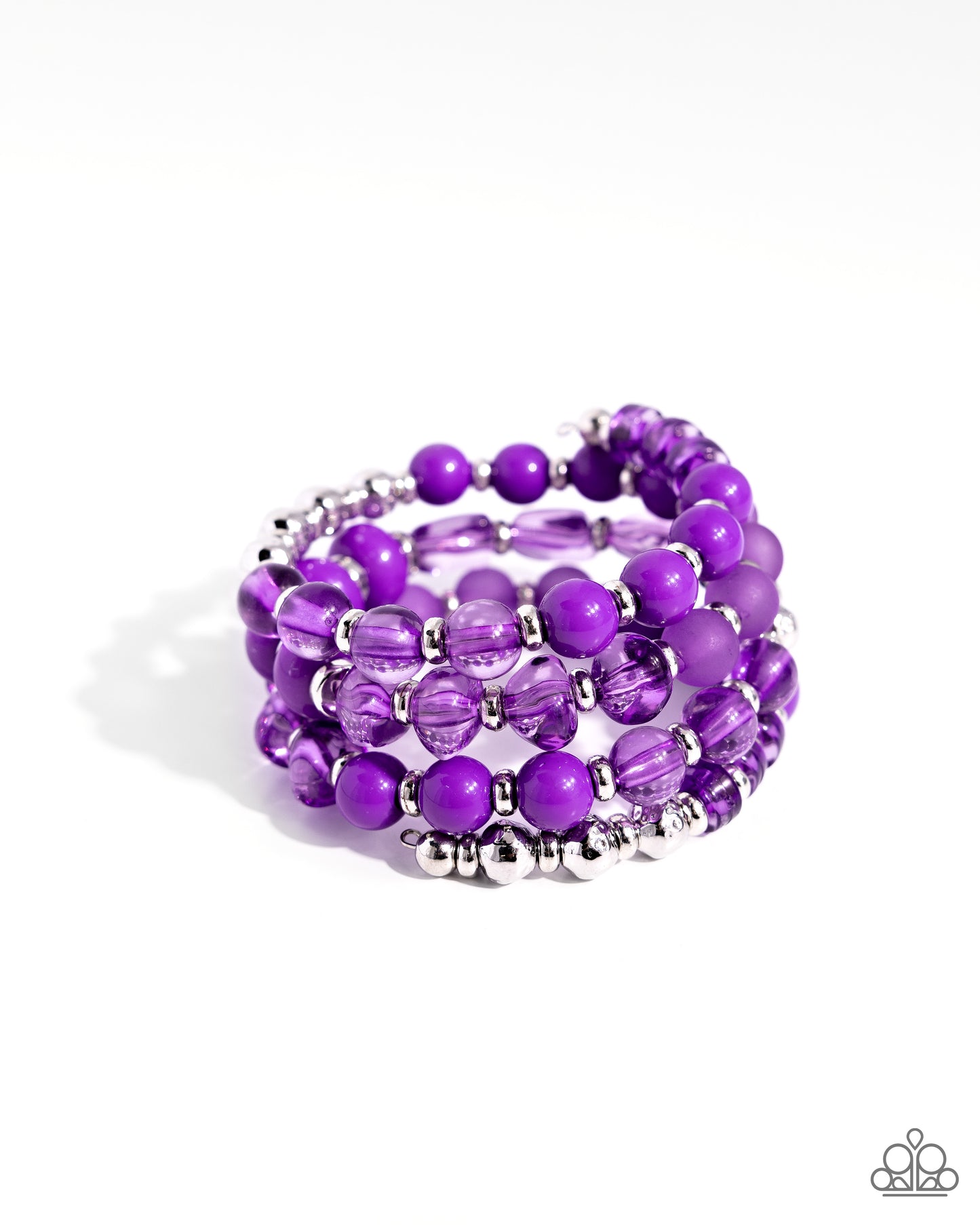 Paparazzi Bracelets - Colorful Charade - Purple
