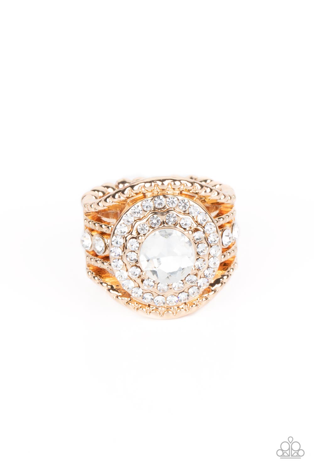 Paparazzi Rings - Understated Drama - Gold