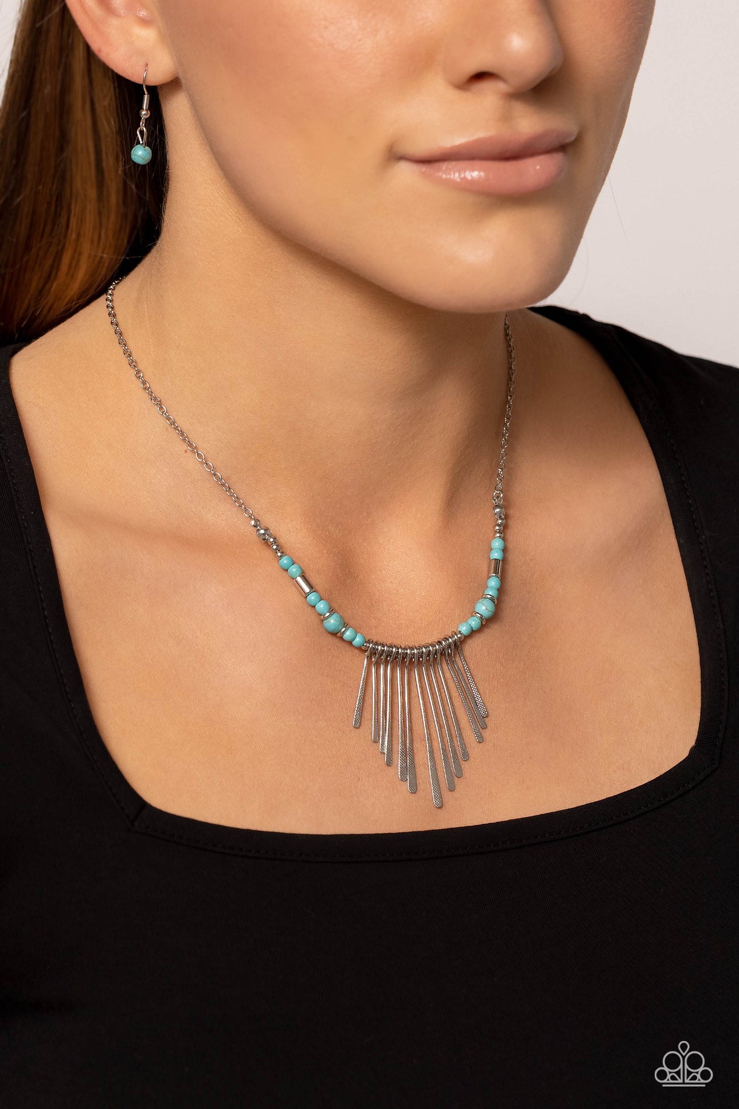 Paparazzi Necklaces - CLAWS of Nature - Blue
