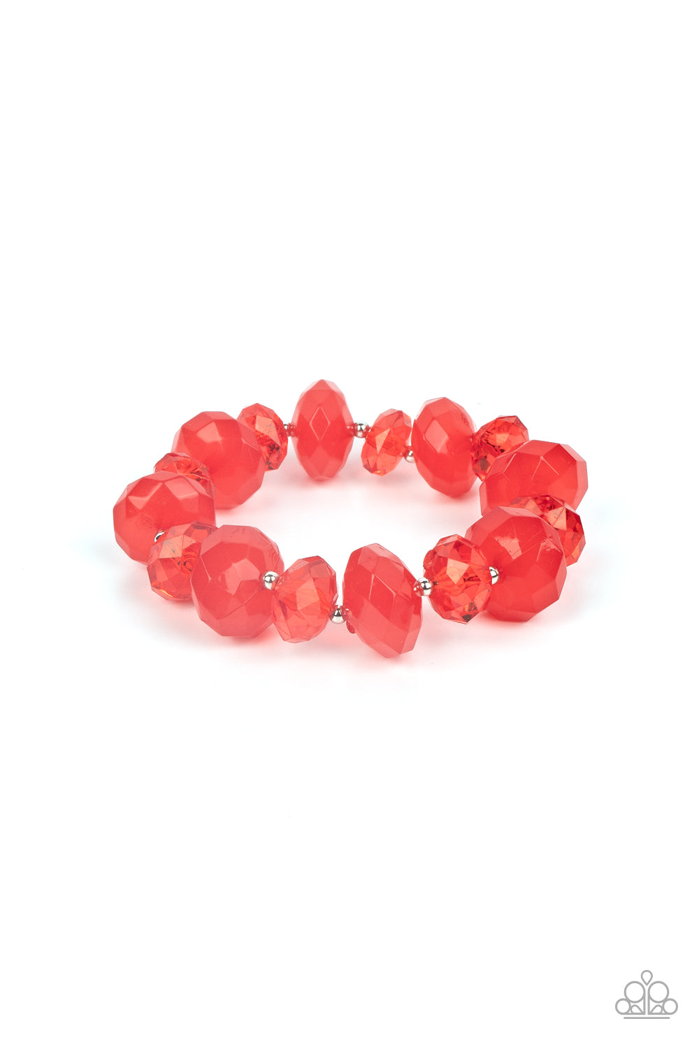 Paparazzi Bracelets - Keep Glowing Forward - Red