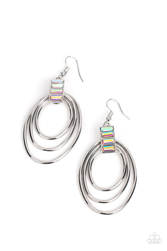 Paparazzi Earrings - Intergalactic Glamour - Multi