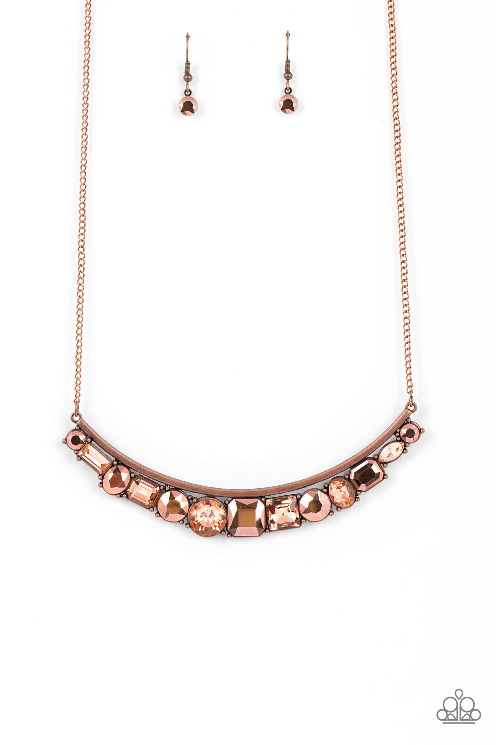 Paparazzi Necklaces - The Only Smoke-Show in Town - Copper