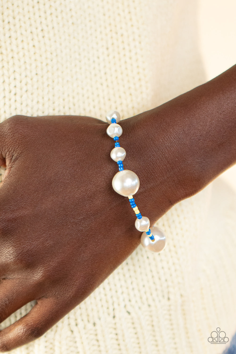 Paparazzi Bracelets - Contemporary Coastline - Blue