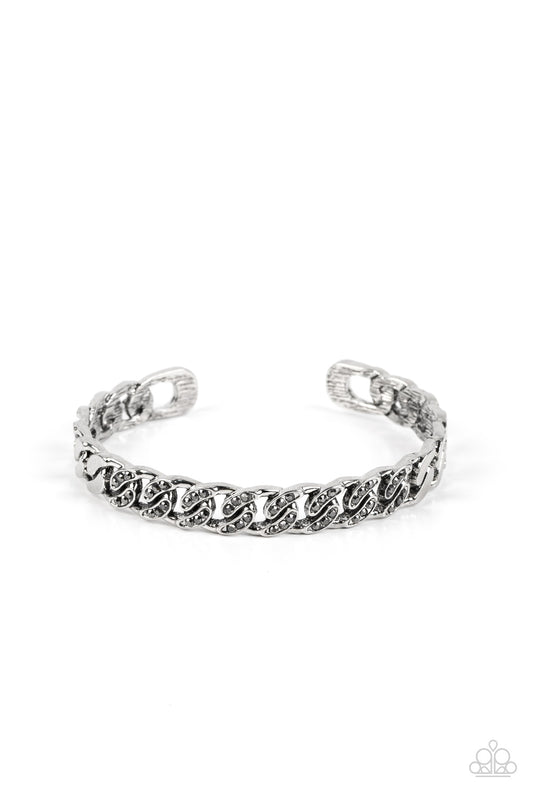 Paparazzi Bracelets - Some A Serious Shimmer - Silver
