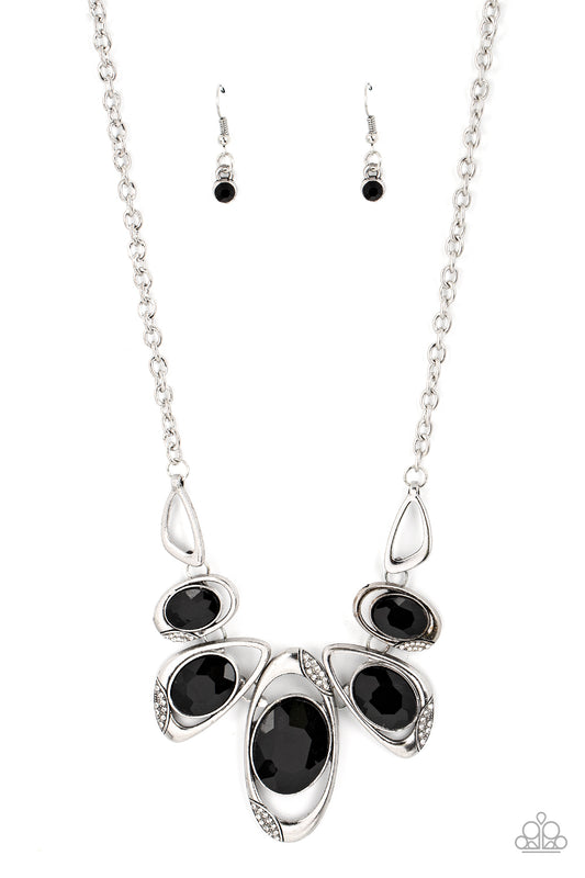 Paparazzi Necklaces - Hypnotic Twinkle - Black