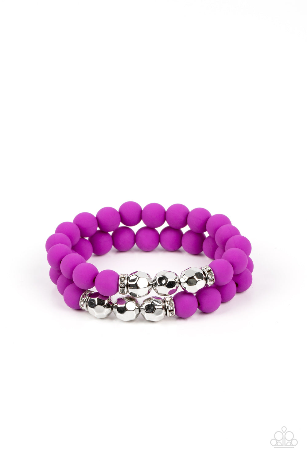 Paparazzi Bracelets - Dip and Dive - Purple