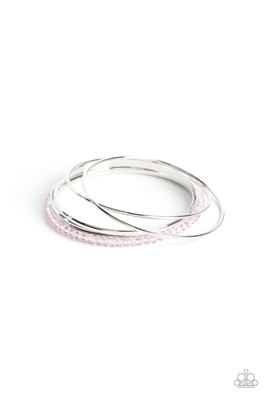 Paparazzi Bracelets - Prismatic Pizazz - Pink