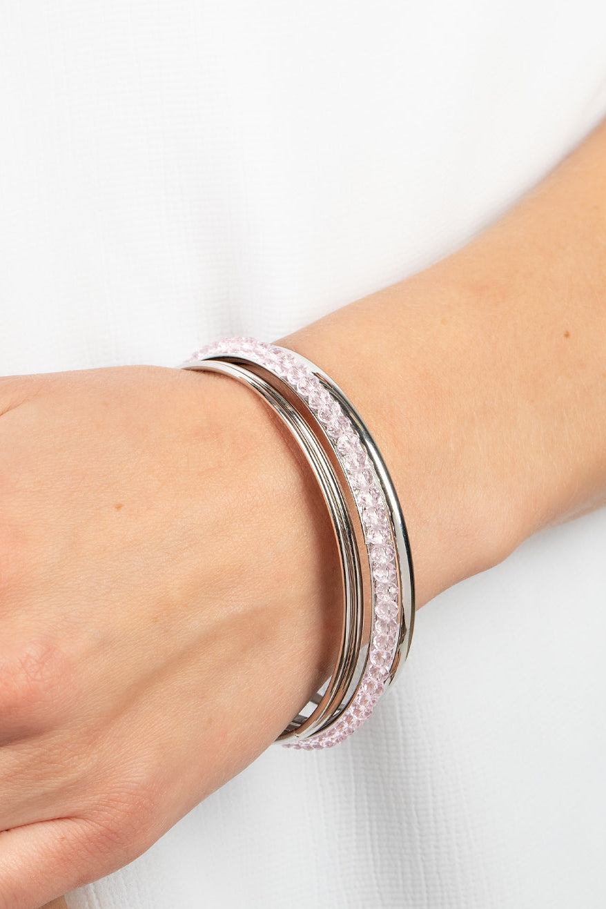 Paparazzi Bracelets - Prismatic Pizazz - Pink