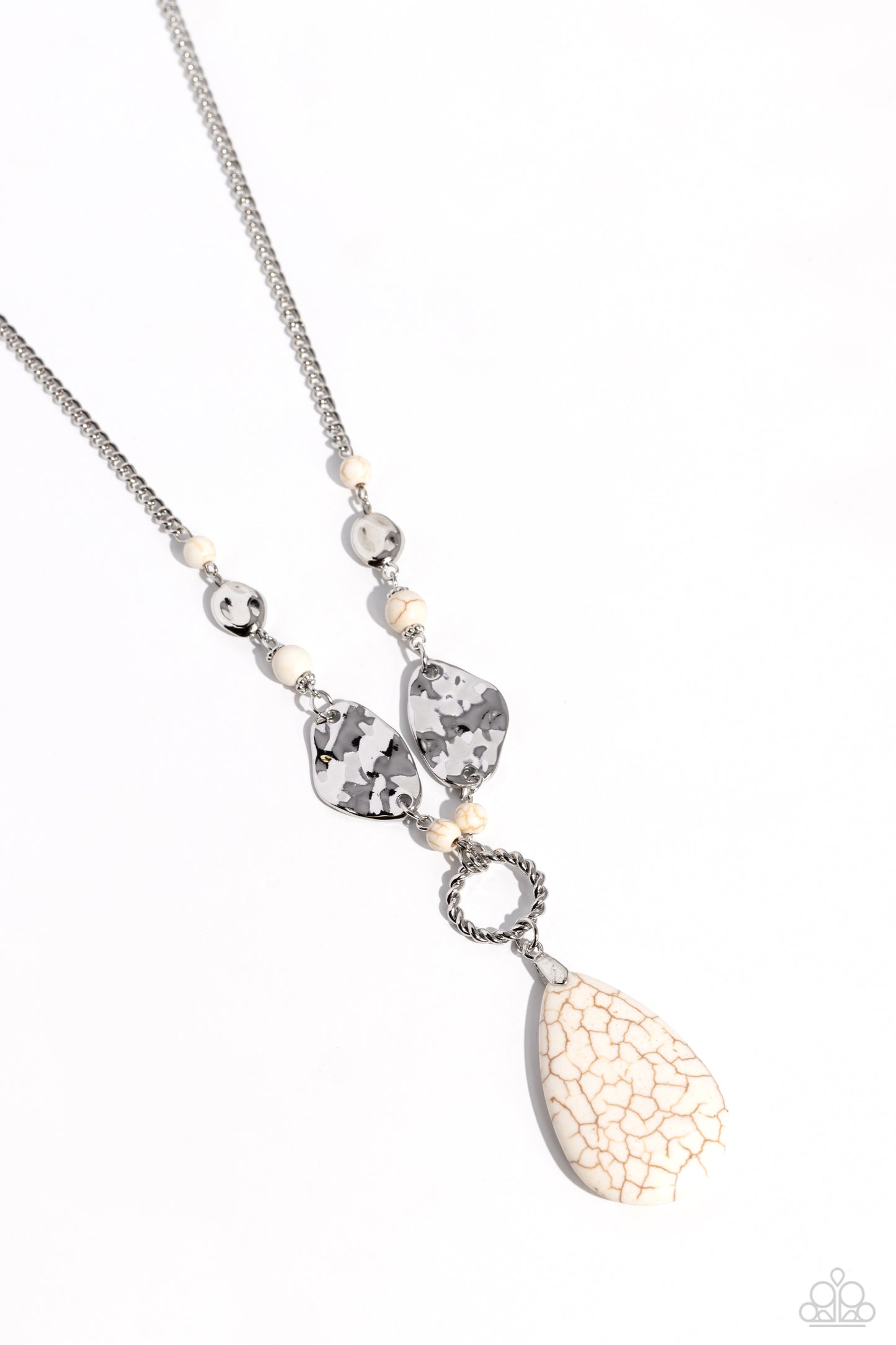 Paparaazzi Necklaces - Sagebrush Sanctuary - White