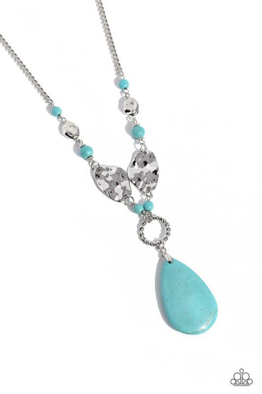 Paparazzi Necklaces - Sagebrush Sanctuary - Blue