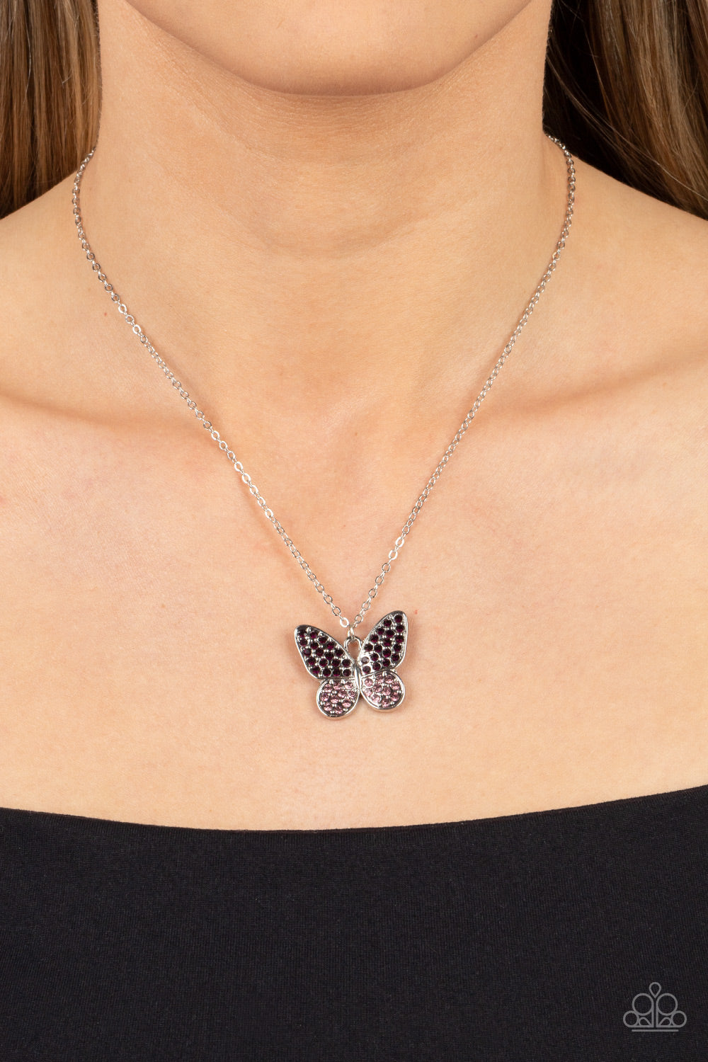 Paparazzi Necklaces - Futter Forte - Purple