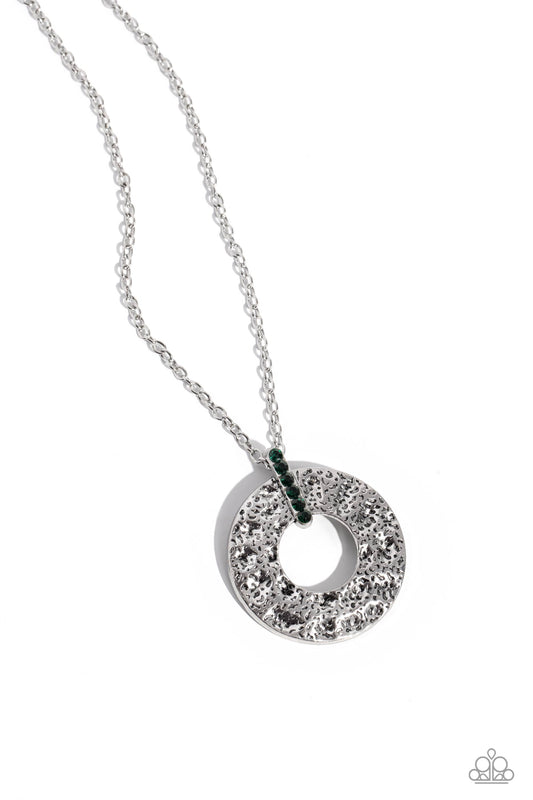 Paparazzi Necklaces - Modern Memento - Green