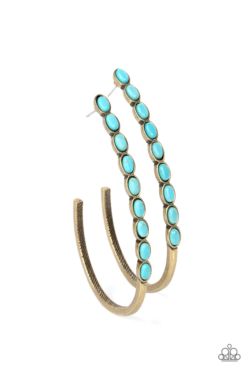 Paparazzi Earrings - Artisan Soul - Brass
