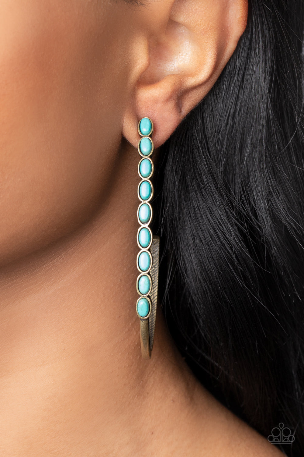Paparazzi Earrings - Artisan Soul - Brass