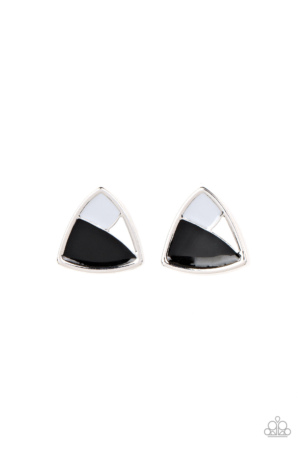 Paparazzi Earrings - Kaleidoscopic Collision - Black