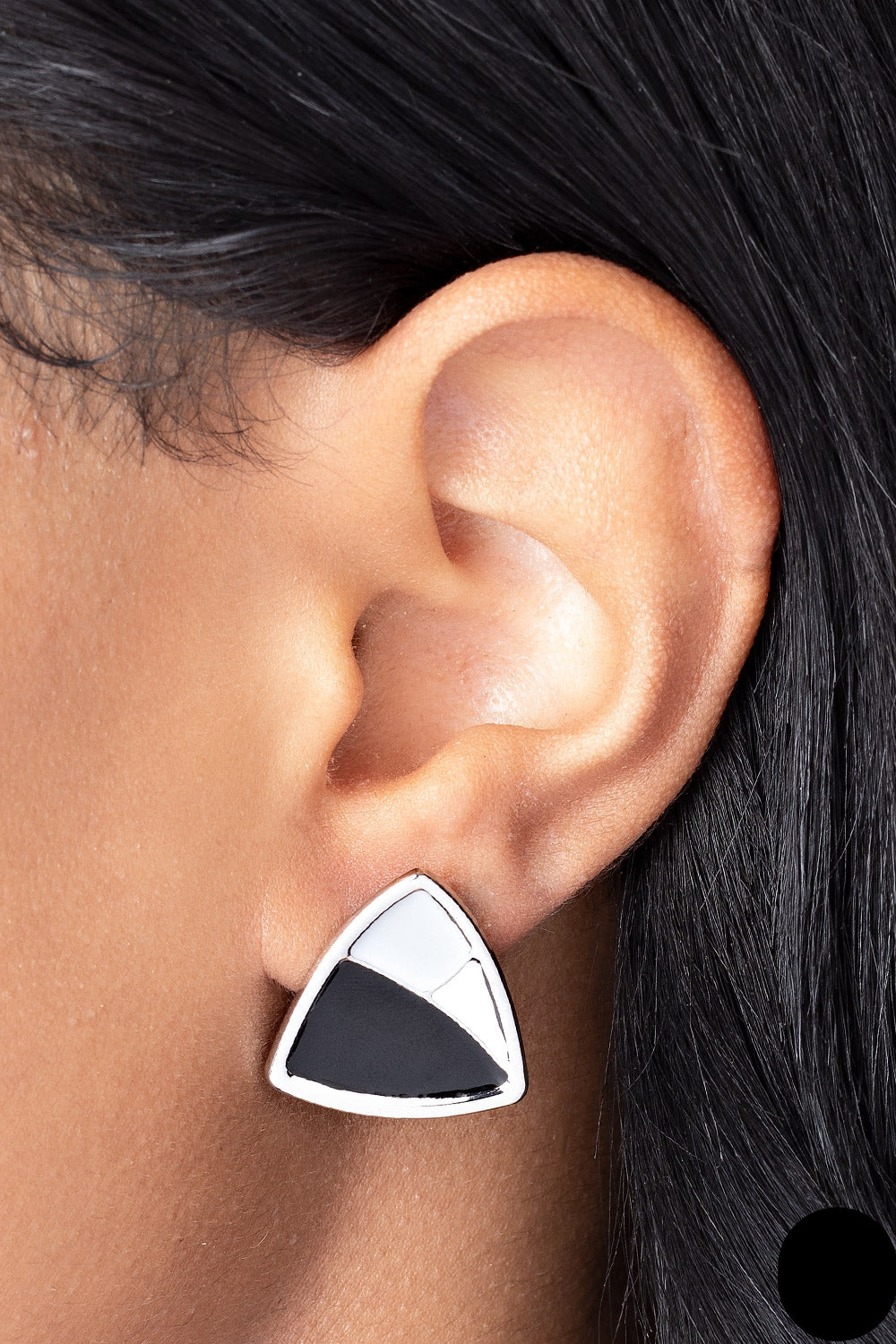 Paparazzi Earrings - Kaleidoscopic Collision - Black