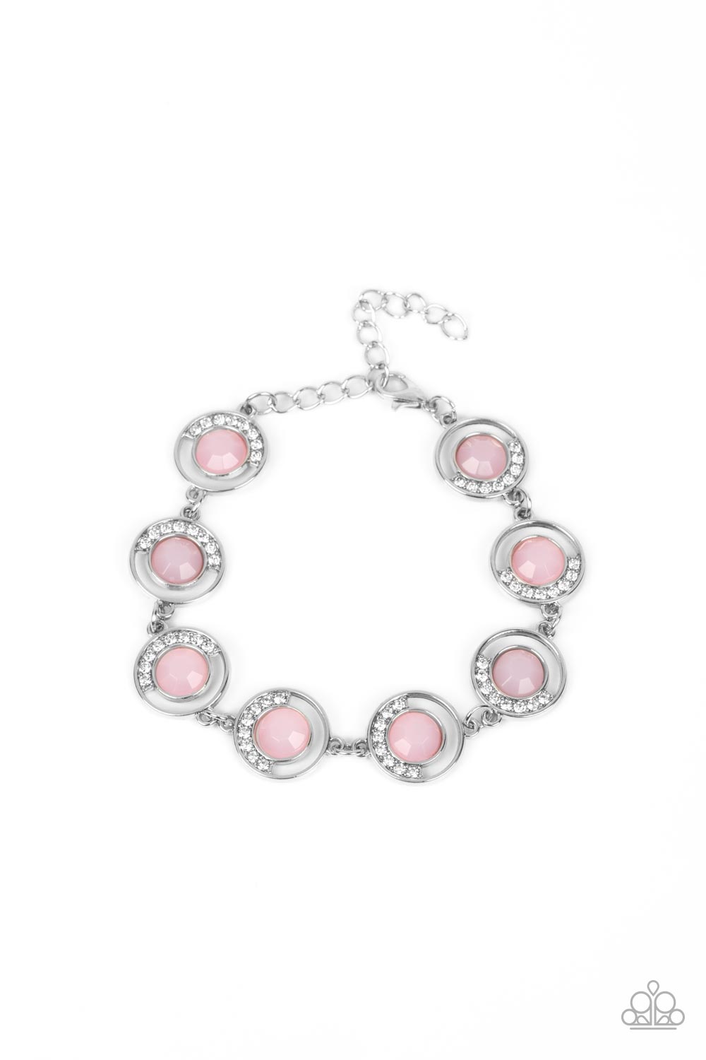 Paparazzi Bracelets - Twinkling Trajectory - Pink