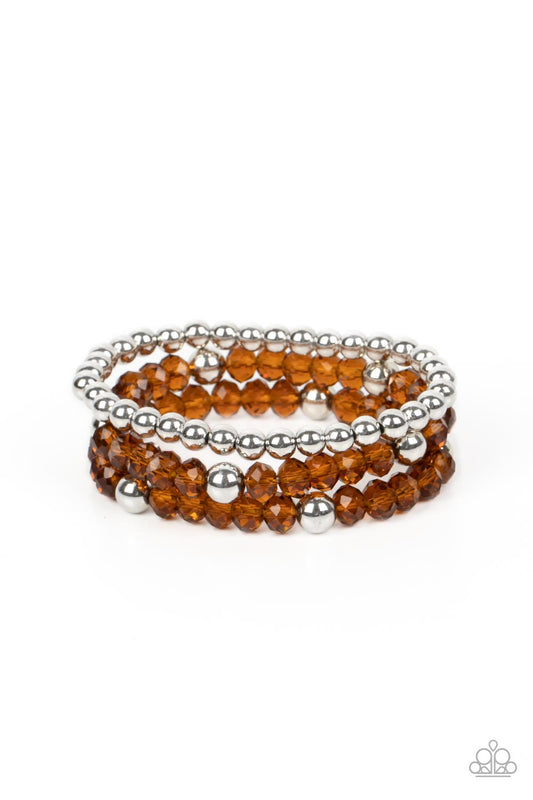 Paparazzi Bracelets - Prismatic Perceptions - Brown