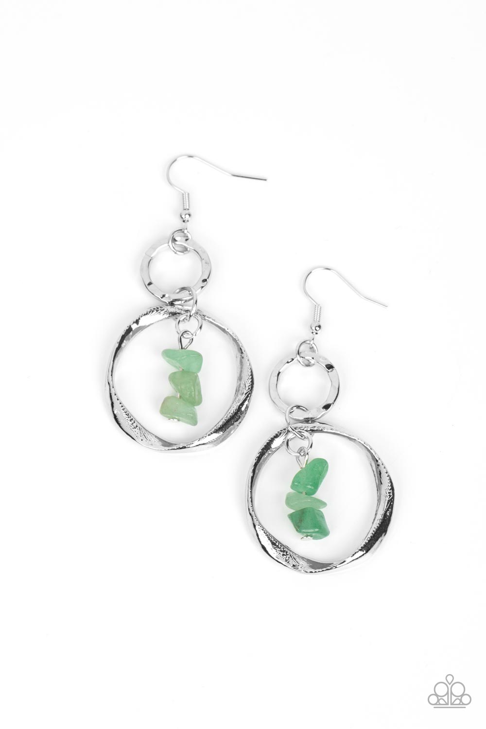 Paparazzi Earrings - Good-Natured Spirit - Green