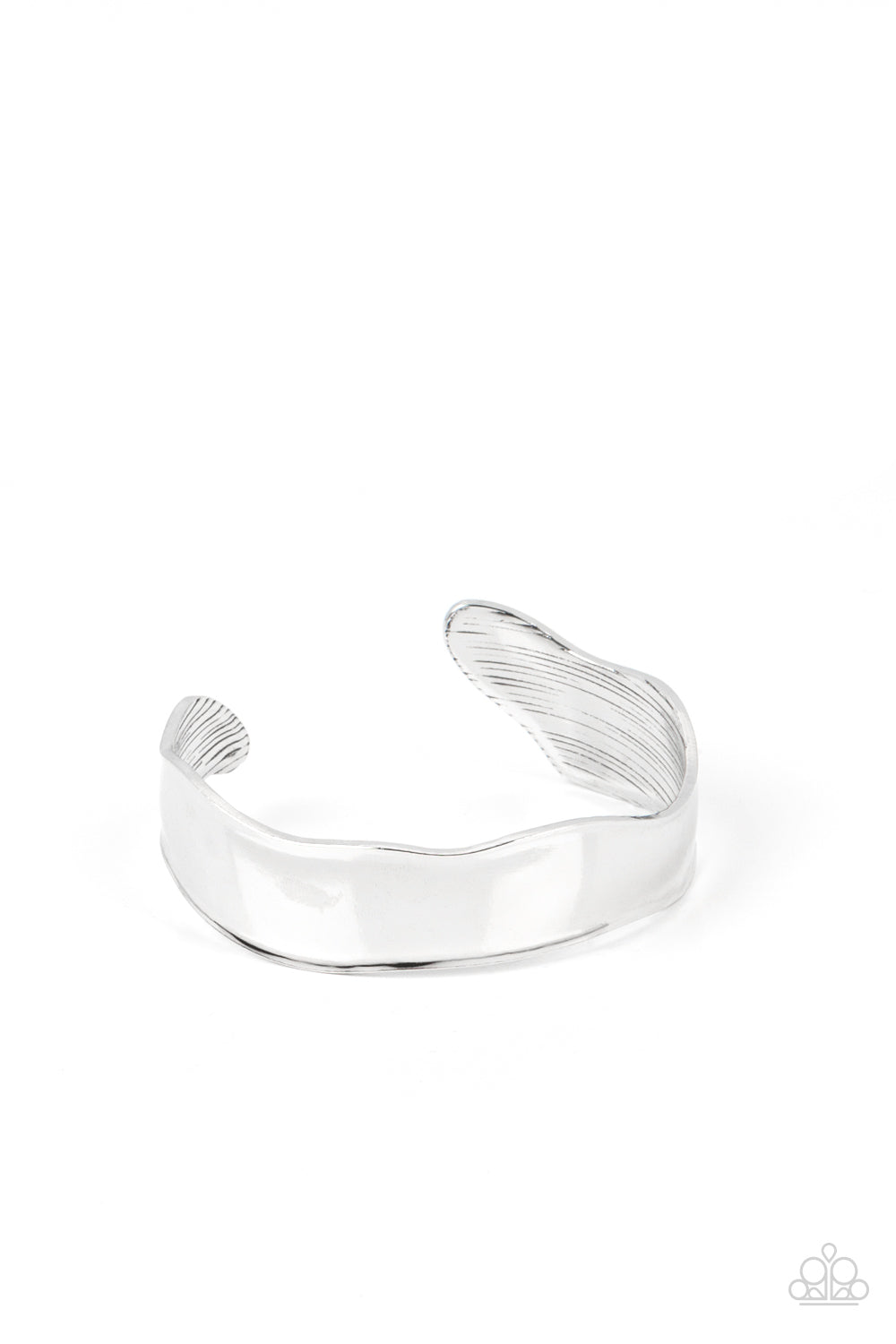 Paparazzi Bracelets - Wayward Waves - Silver