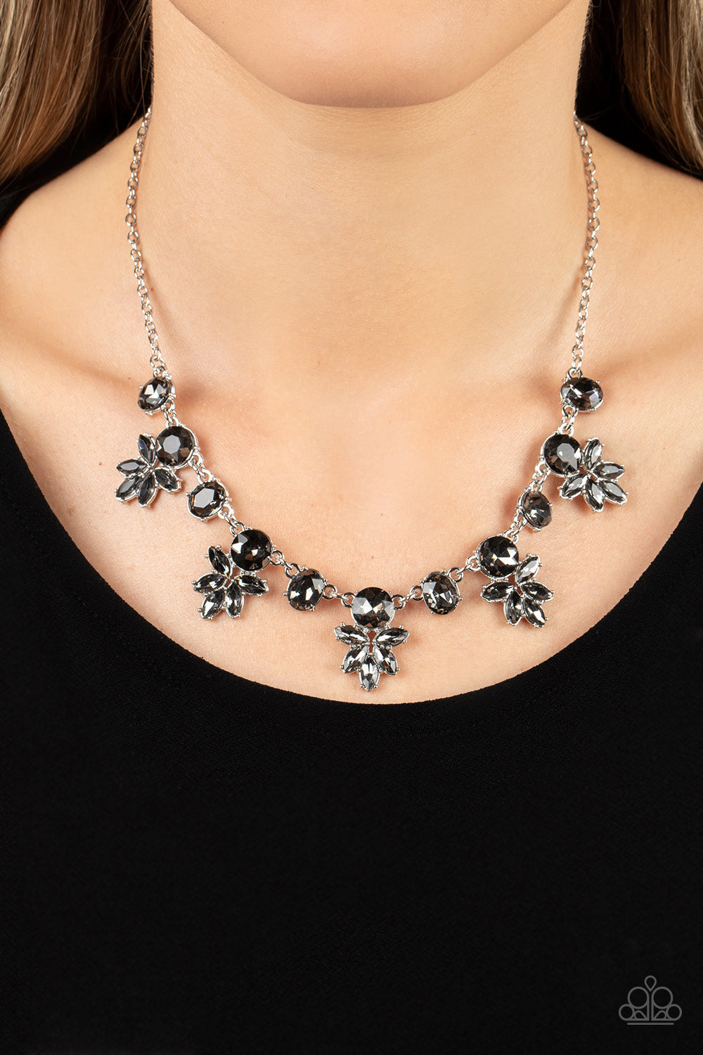 Paparazzi Necklaces - Prismatic Proposal - Silver