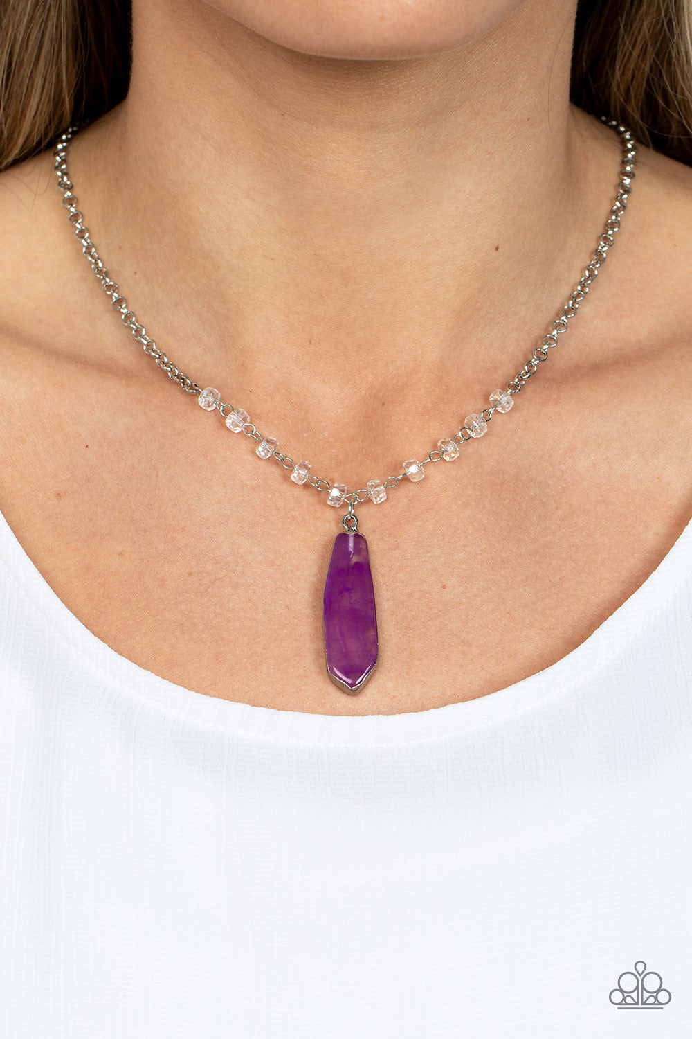 Paparazzi Necklaces - Magical Remedy - Purple