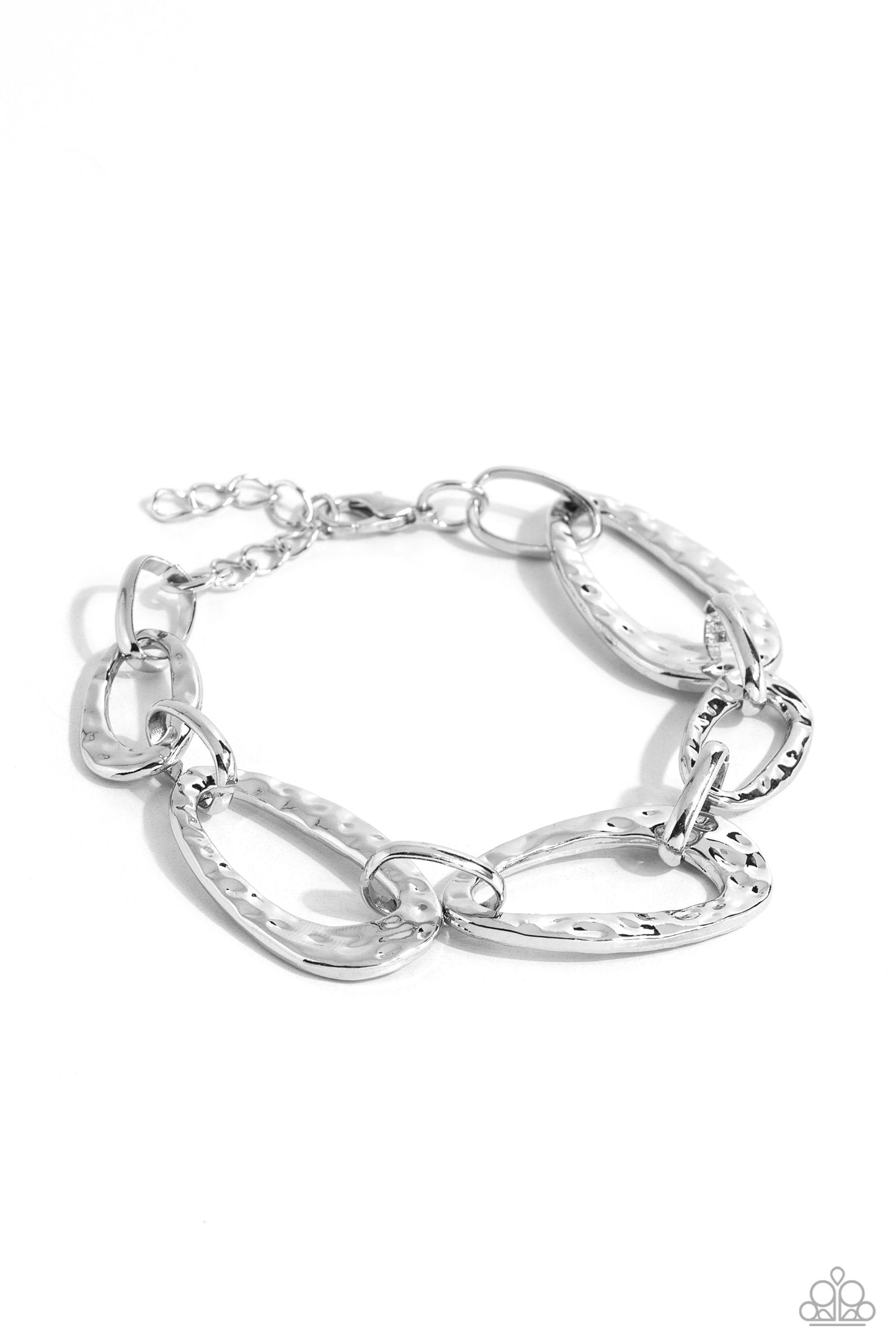 Paparazzi Bracelets - HAUTE-Tempered - Silver