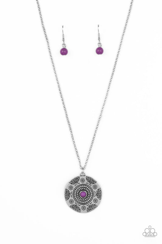 Paparazzi Necklaces - Wild Prairies - Purple