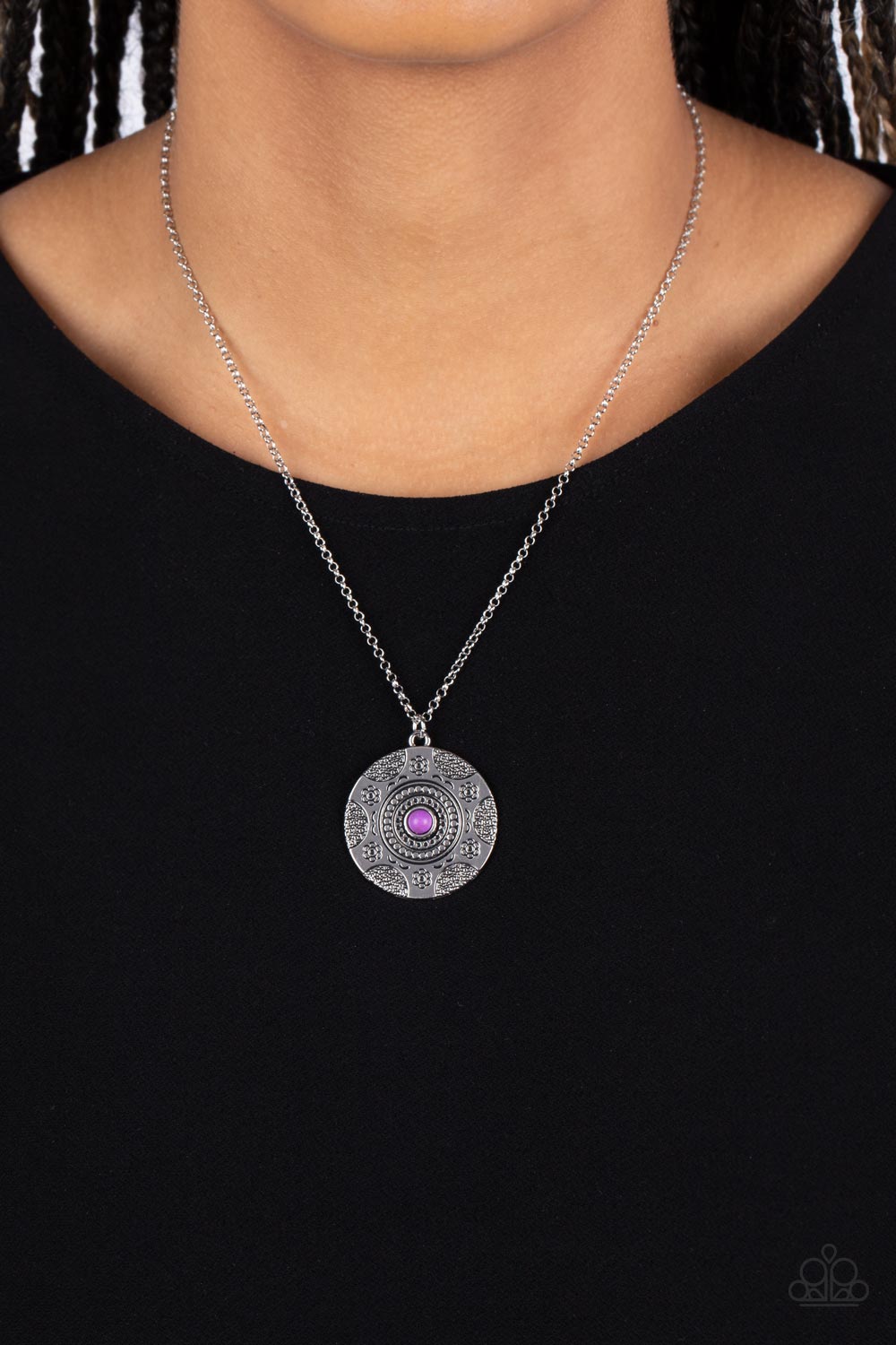 Paparazzi Necklaces - Wild Prairies - Purple