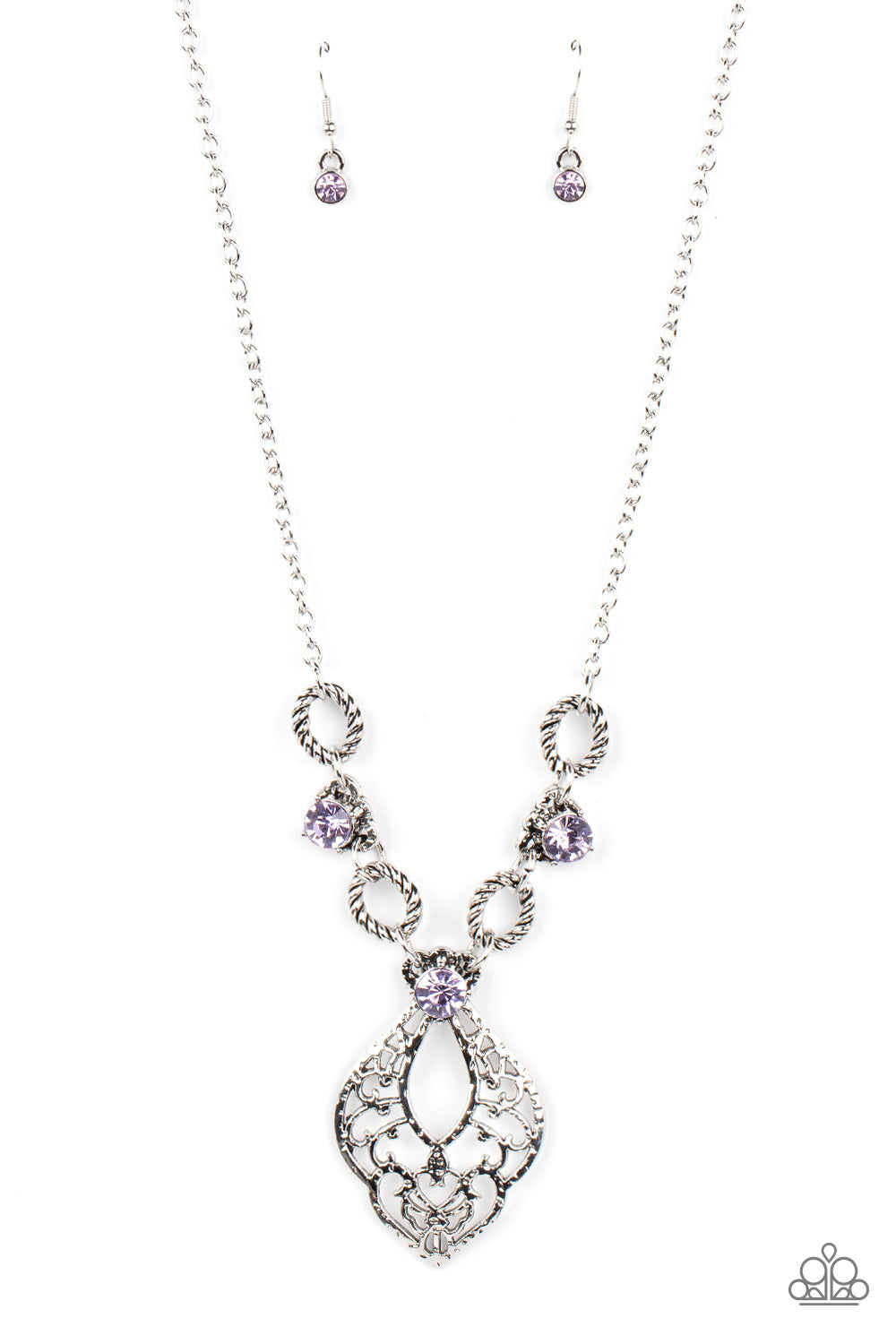 Paparazzi Necklaces - Contemporary Connections - Purple
