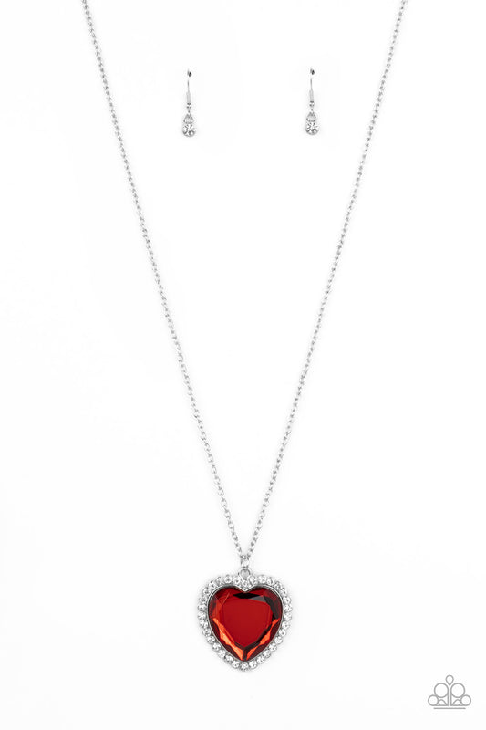 Paparazzi Necklaces - Prismatically Twitterpated - Red