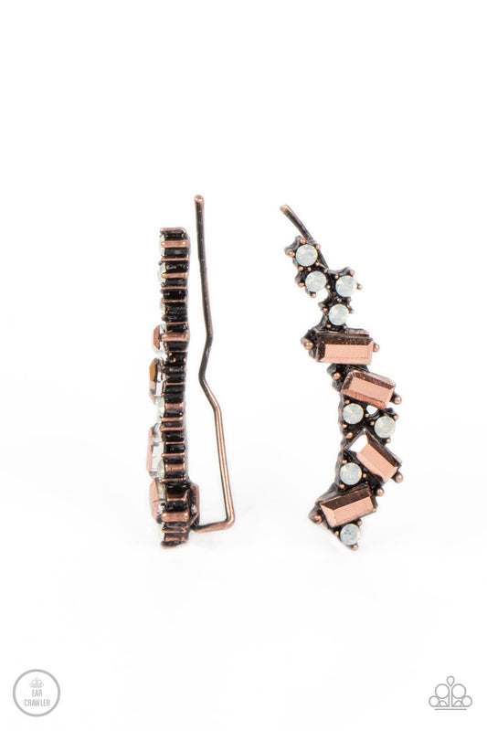 Paparazzi Earrings - Stay Magical - Copper