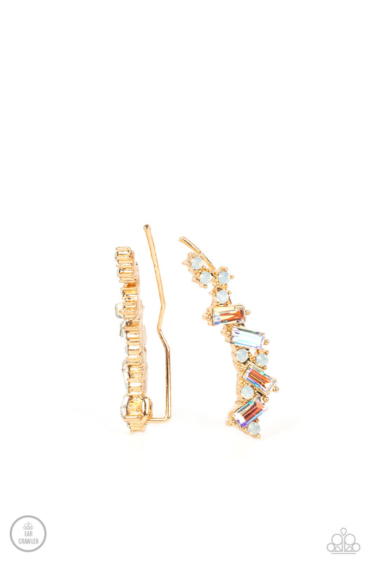 Paparazzi Earrings - Stay Magical - Gold