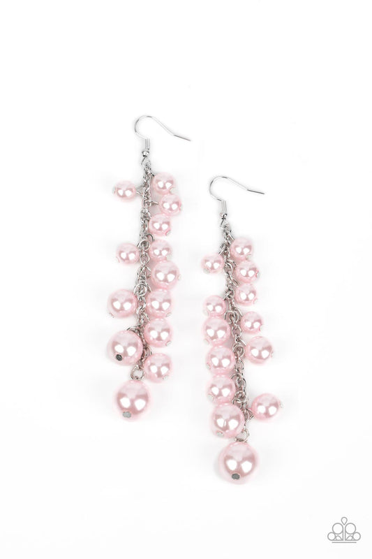 Paparazzi Earrings - Atlantic Affair - Pink