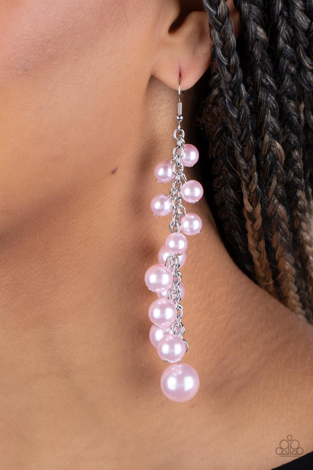Paparazzi Earrings - Atlantic Affair - Pink