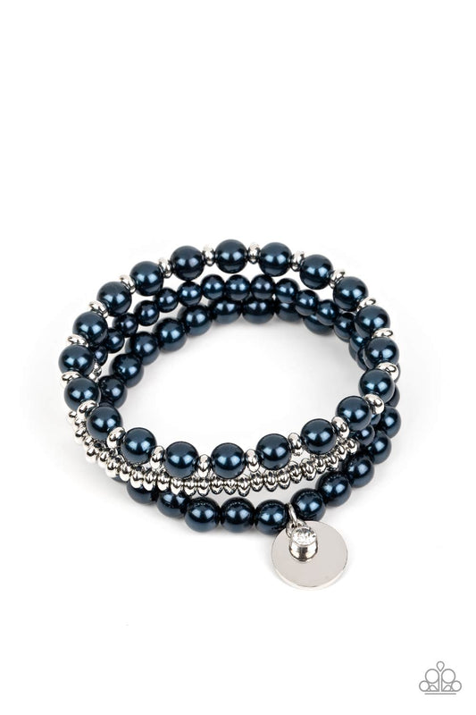 Paparazzi Bracelets - Pearly Professional - Blue