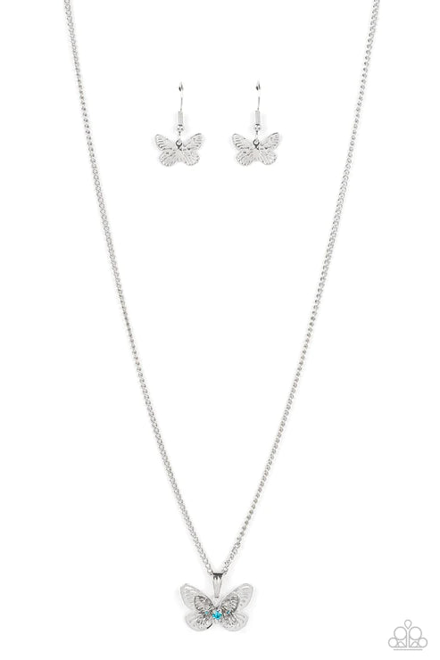 Paparazzi Necklaces - High-Flying Fashion - Blue