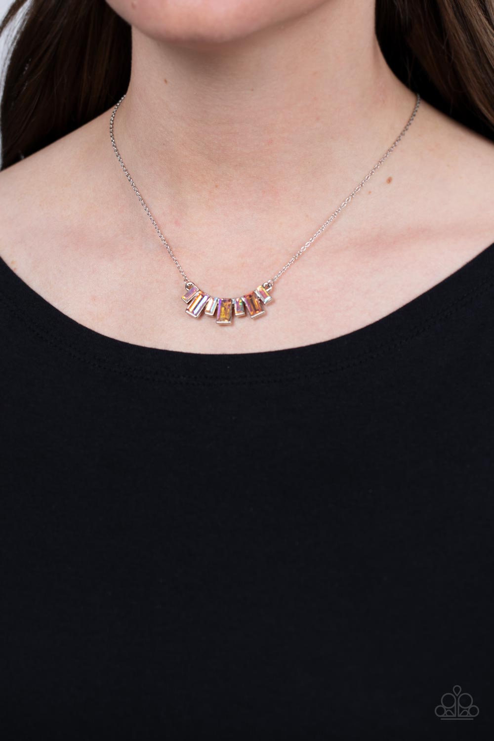 Paparazzi Necklaces - Hype Girl Glamour - Multi