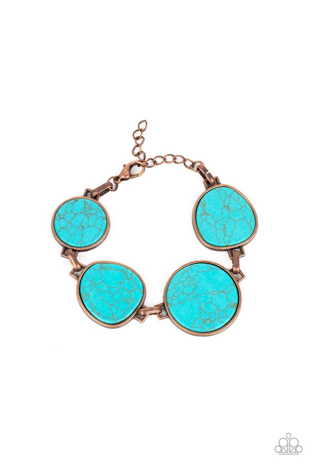 Paparazzi Bracelets - Flat Out Frontier - Copper