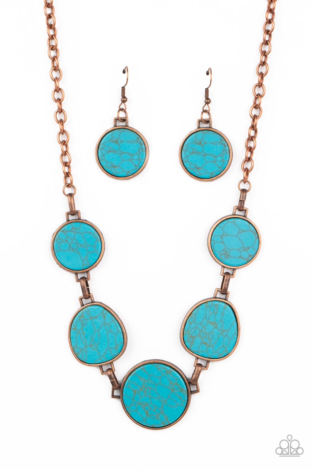 Paparazzi Necklaces - Santa Fe Flats - Copper