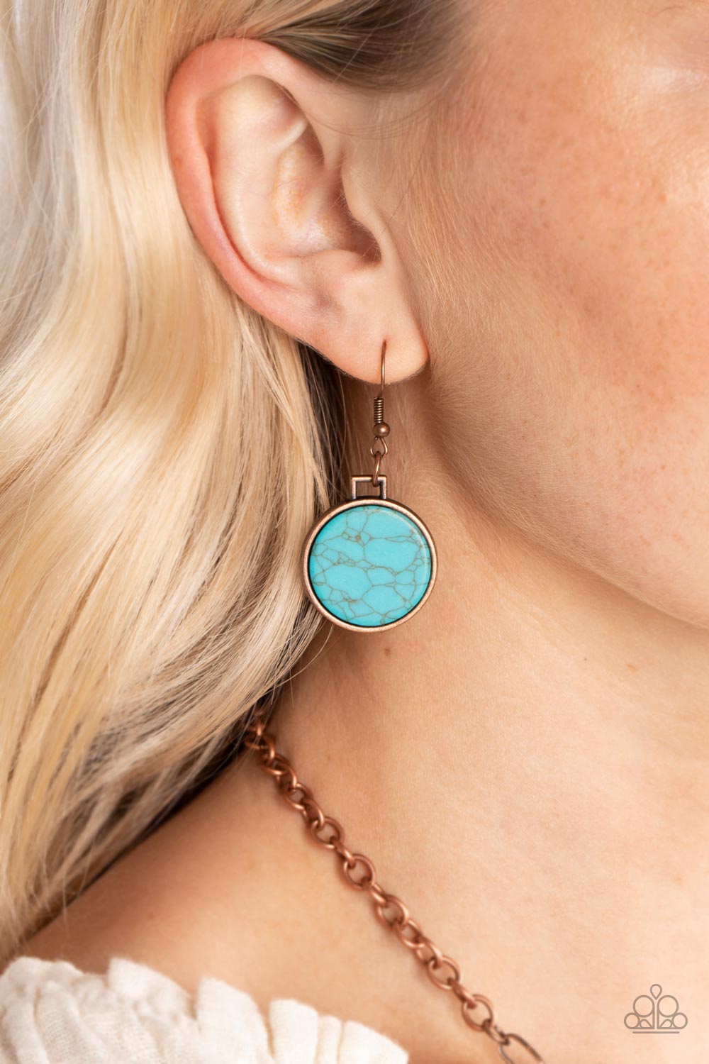 Paparazzi Necklaces - Santa Fe Flats - Copper