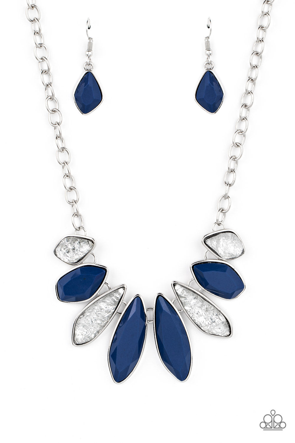 Paparazzi Necklaces - Crystallized Couture - Blue