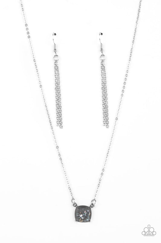Paparazzi Necklaces - Coral Coasts - Silver